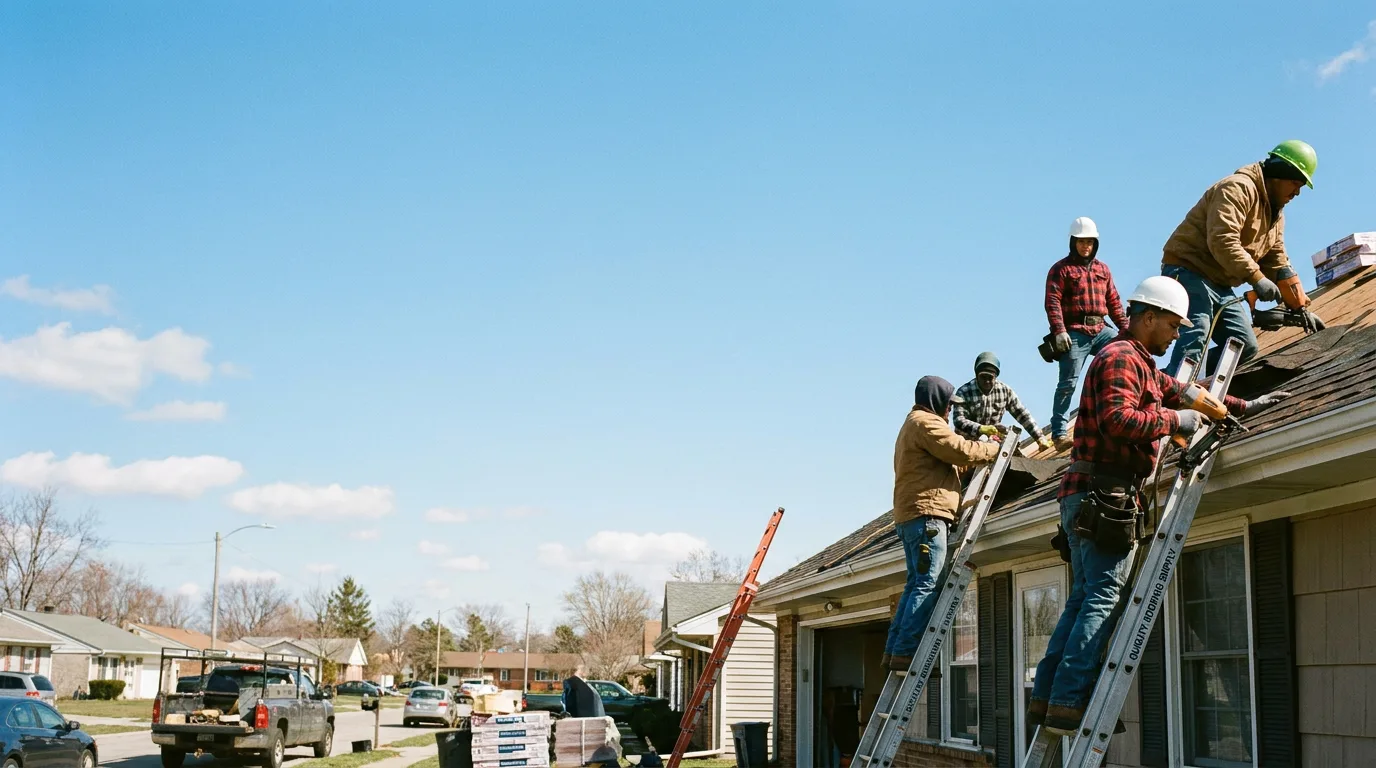Roofing in Zaleski, OH near me